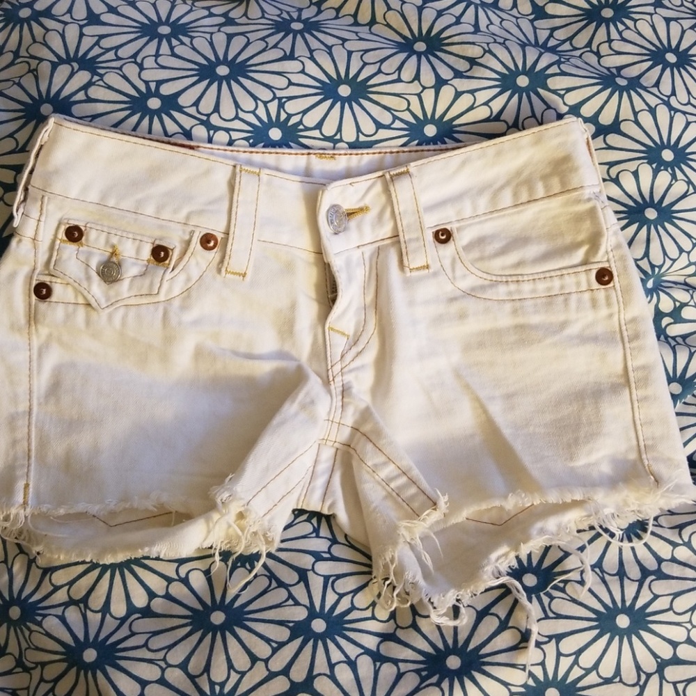 True Religion Cut Off Shorts